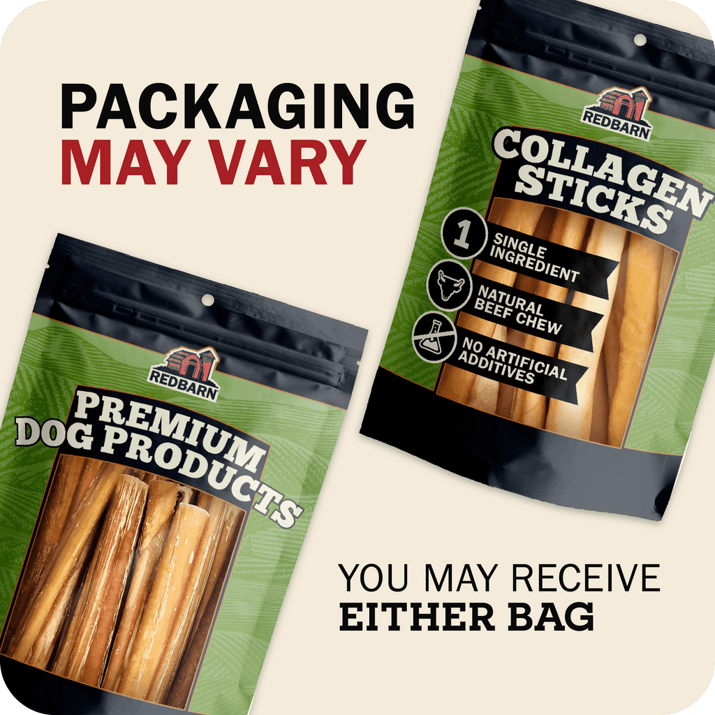 An image that says Packaging may vary. You may receive either bag. It shows two different bags with different designs.