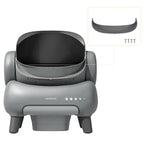 Open-Top Self-Cleaning Cat Litter Box, App-Connected Waste System with Safety Sensors for Cats up to 33 lb source image 16