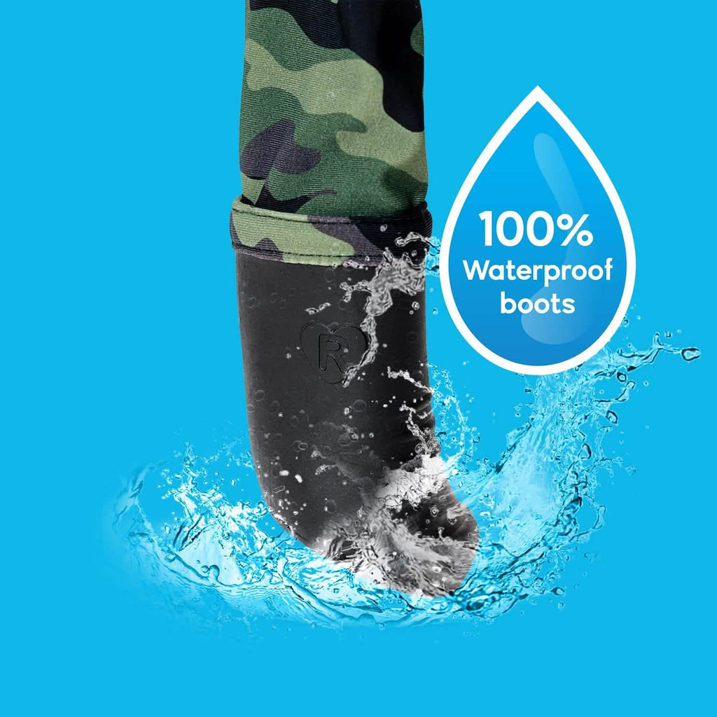 Waterproof Dog Boot Leggings for Winter Walks, Seam-Free TPE Paw Covers and Full-Leg Protection source image 16