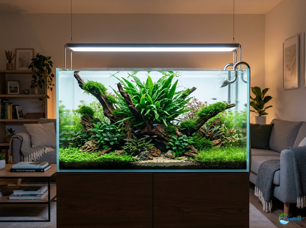 Live Java Fern Aquarium Plant for Low-Light Freshwater Tanks, Bare Root and Mounted Formats source image 16