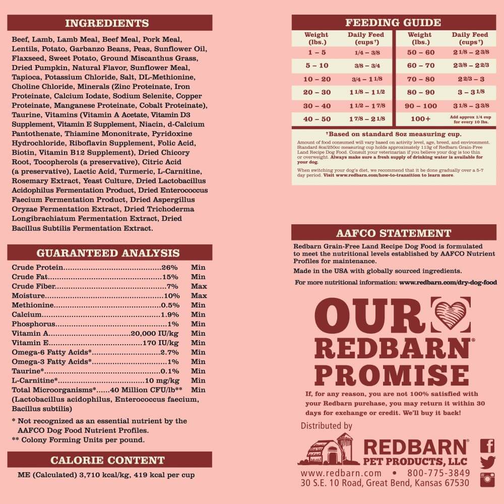 Grain-Free Beef and Lamb Dog Food product image 16