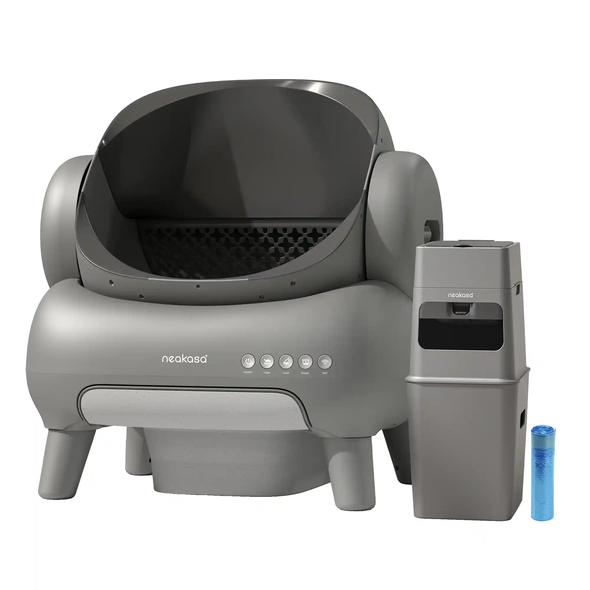 Open-Top Self-Cleaning Cat Litter Box, App-Connected Waste System with Safety Sensors for Cats up to 33 lb source image 17