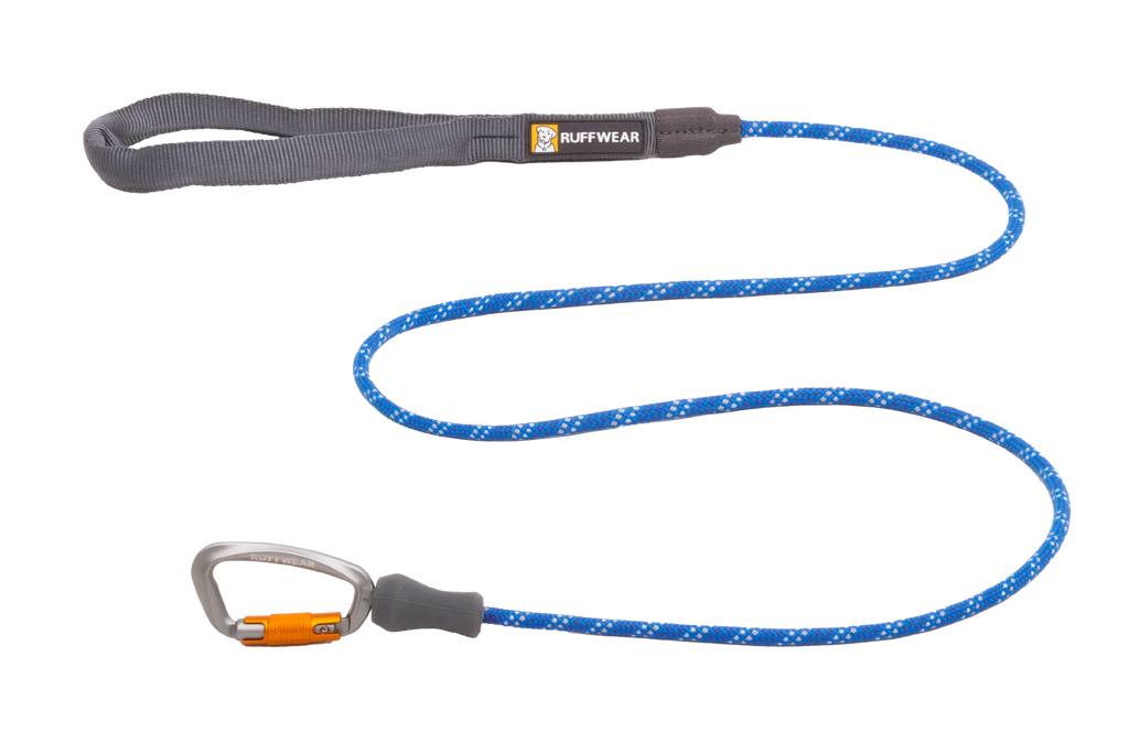 Reflective Rope Dog Leash for Everyday Walks, Auto-Locking Swivel Carabiner in Two Rope Diameters source image 17