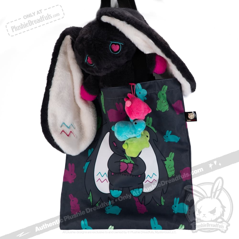 Pregnant Rabbit Plush Toy Set Featuring a 16.5-Inch Mama Bunny, Three Mini Kits and a Carry Tote source image 17