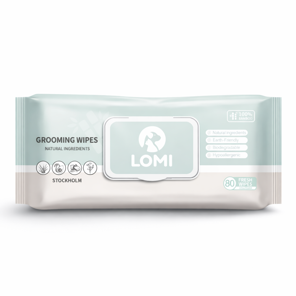 Bamboo Pet Grooming Wipes for Dogs and Cats, Aloe Vera and Chamomile Formula in Travel and Premium Packs source image 17