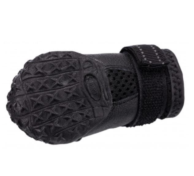 Non-Slip Dog Walking Boots, Two-Piece Paw Protection Pair with Reflective Strips and Secure Velcro Fit source image 17