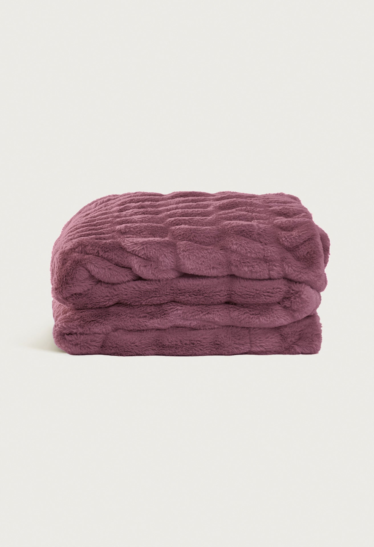 Ruched Faux-Fur Throw Blanket product image 17