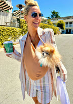 Linen Dog Sling Carrier product image 17