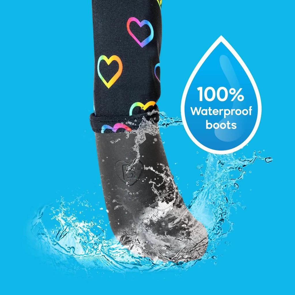 Waterproof Dog Boot Leggings for Winter Walks, Seam-Free TPE Paw Covers and Full-Leg Protection source image 18