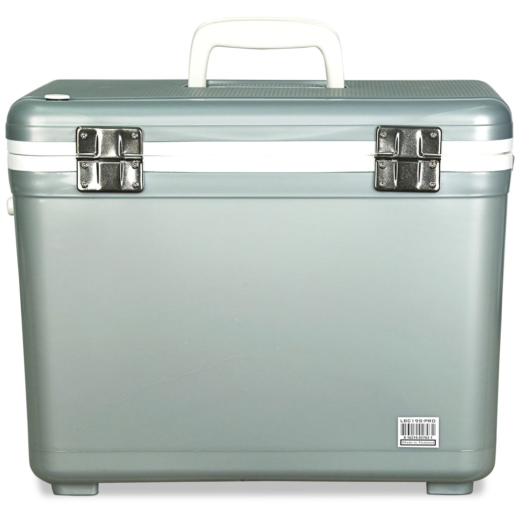 19 Quart Live Bait Cooler, USB-C Rechargeable Aerator and Stainless Hardware for Fishing Trips source image 18