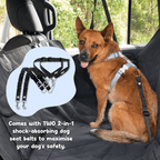 Waterproof Dog Car Seat Cover for Sedans, SUVs and Utes, Four-Way Layout for Left or Right Drive source image 18