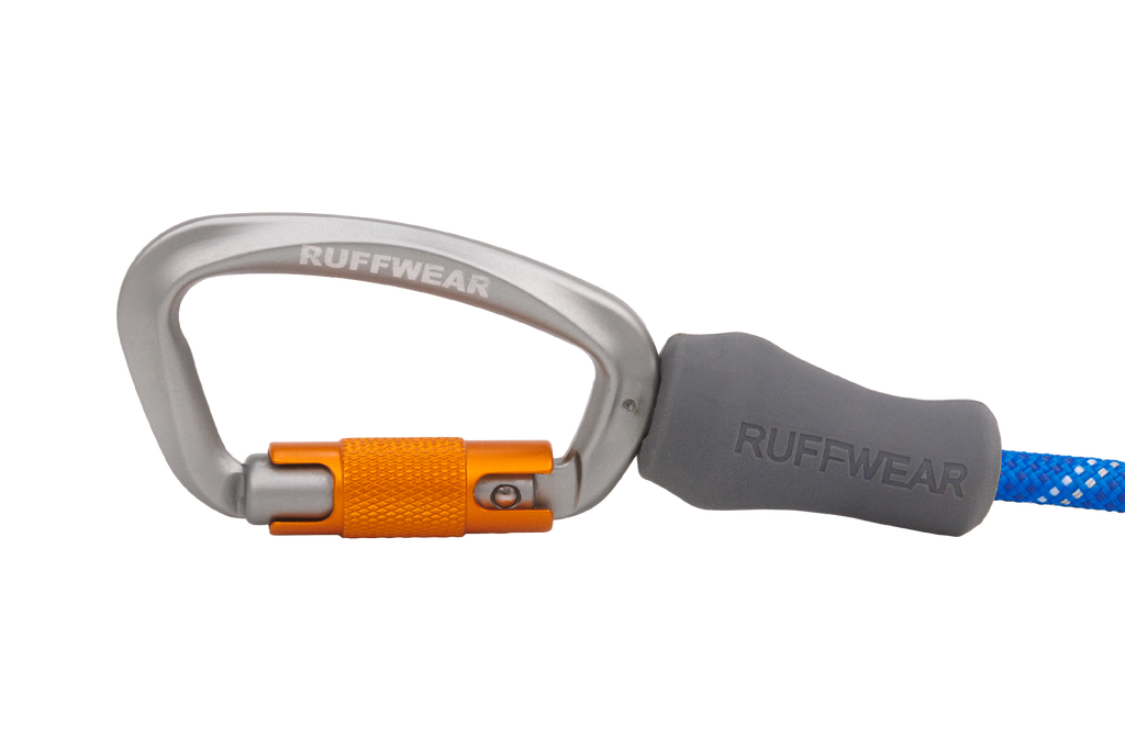 Reflective Rope Dog Leash for Everyday Walks, Auto-Locking Swivel Carabiner in Two Rope Diameters source image 18