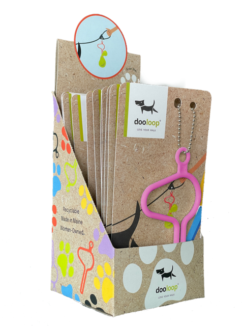 Hands-Free Dog Waste Bag Holder for Leashes and Backpacks, Recycled Plastic Clip in Eleven Colors source image 18