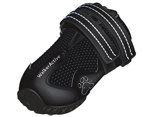 Non-Slip Dog Walking Boots, Two-Piece Paw Protection Pair with Reflective Strips and Secure Velcro Fit source image 18