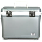 13-Quart Live Bait Cooler and USB-C Rechargeable Aerator, Stainless-Hardware Fishing Box with Carry Strap source image 19