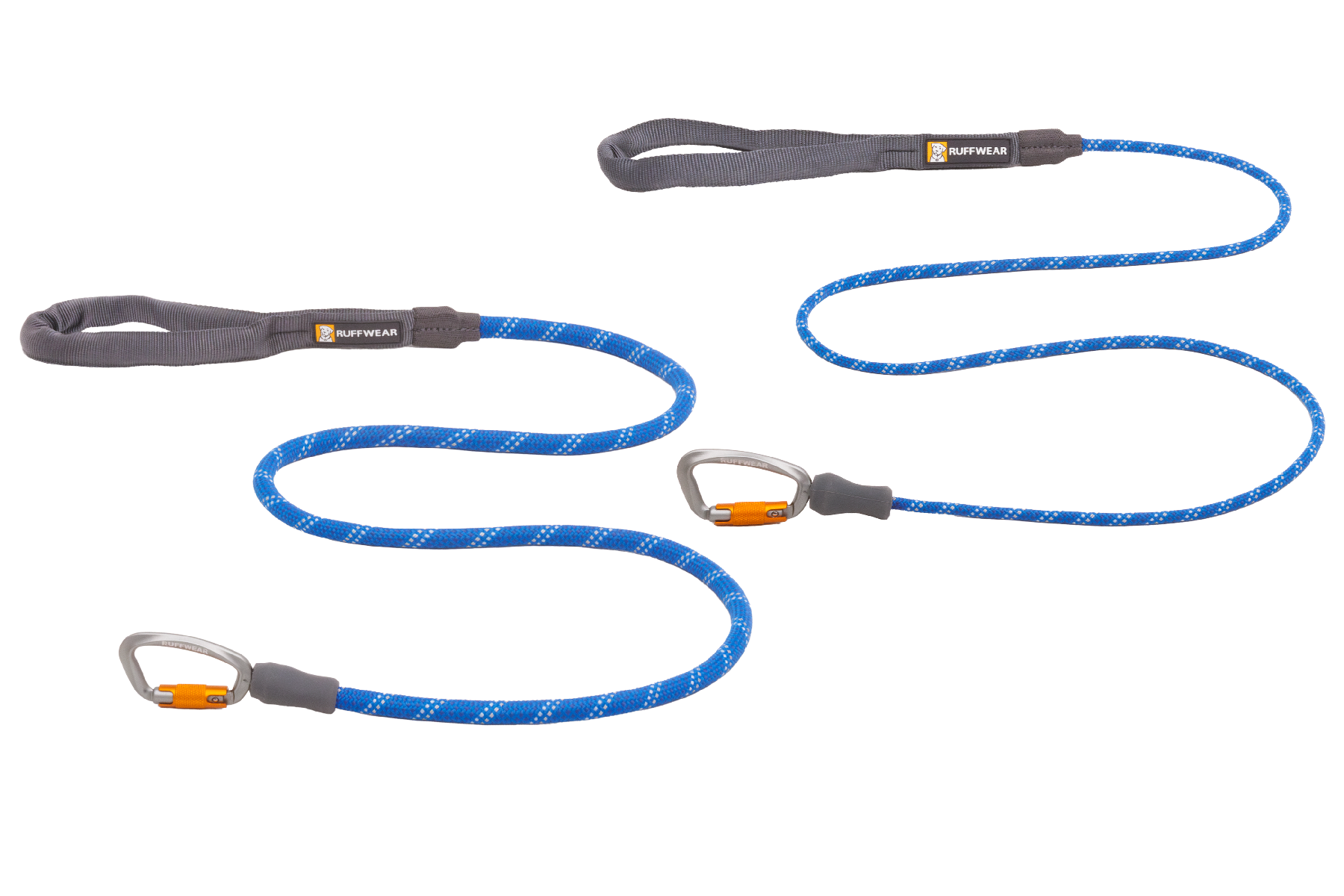 Reflective Rope Dog Leash for Everyday Walks, Auto-Locking Swivel Carabiner in Two Rope Diameters source image 19
