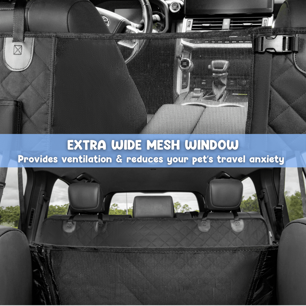 Waterproof Dog Car Seat Cover for Sedans, SUVs and Utes, Four-Way Layout for Left or Right Drive source image 19