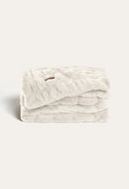 Ruched Faux-Fur Throw Blanket product image 19