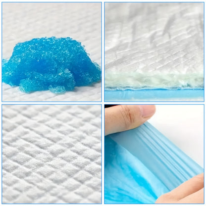 Dog Urine Pads Super Absorbent 23.6"x23.6" – Ultra-Thick Puppy Training Pads & Pet Toilet Pads, Rapid Liquid Lock, 50 / 125 / 300 Count Value Packs