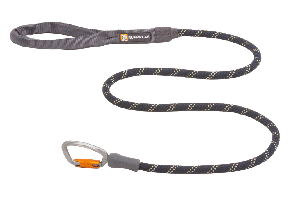 Reflective Rope Dog Leash for Everyday Walks, Auto-Locking Swivel Carabiner in Two Rope Diameters source image 22