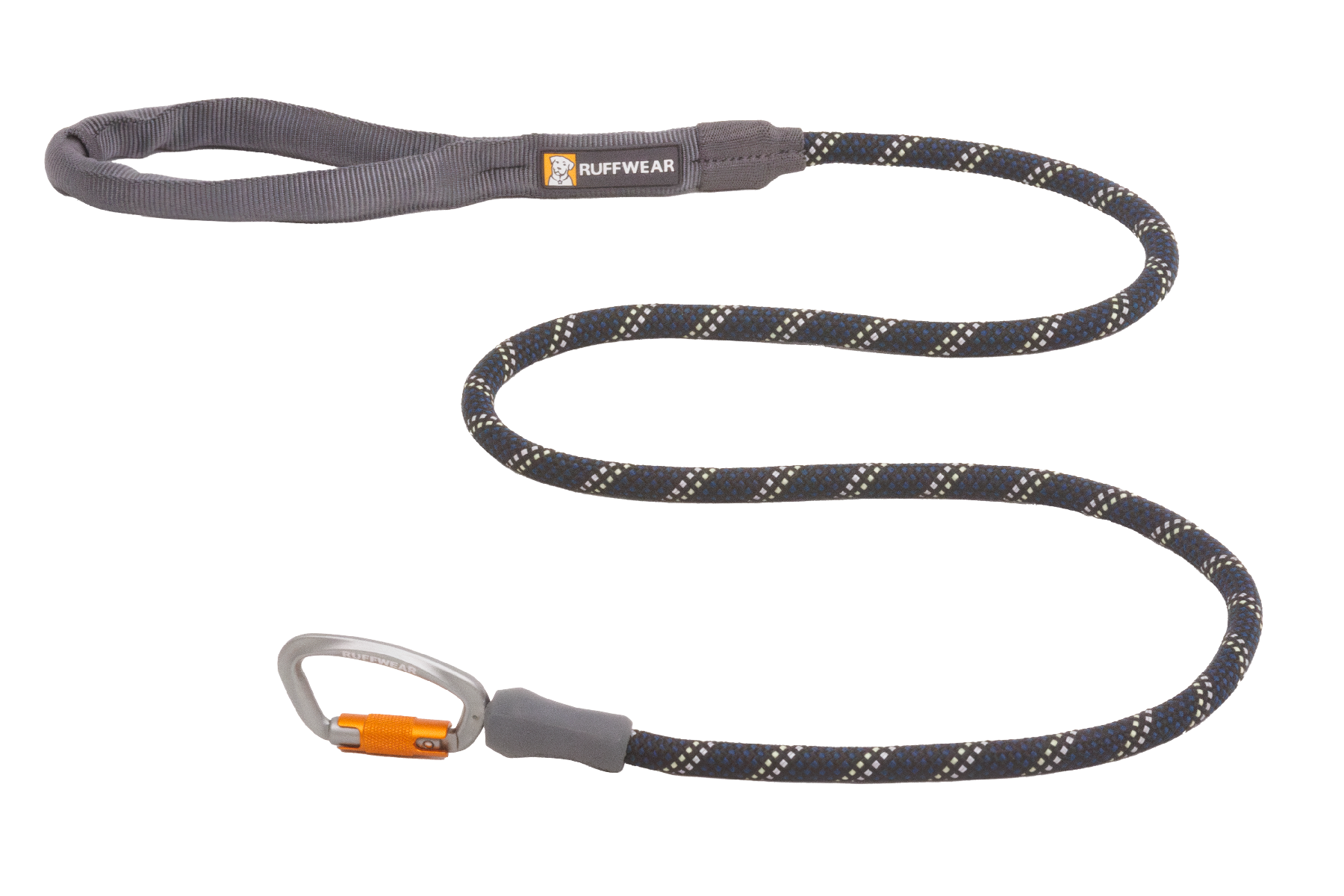Reflective Rope Dog Leash for Everyday Walks, Auto-Locking Swivel Carabiner in Two Rope Diameters source image 22