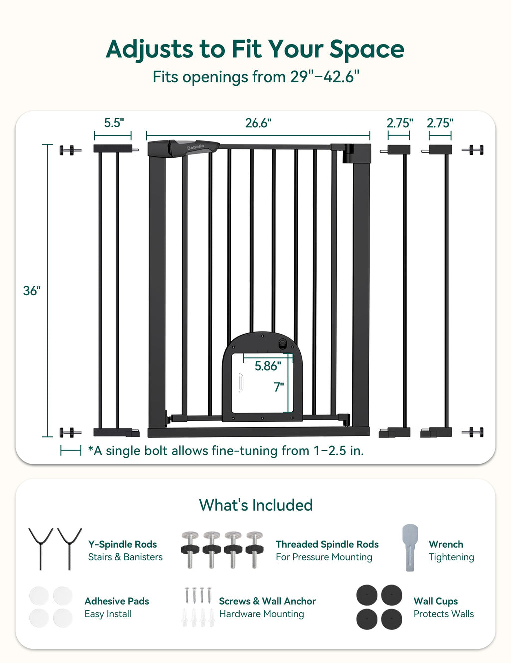 Walk-Through Pet Gate product image 22