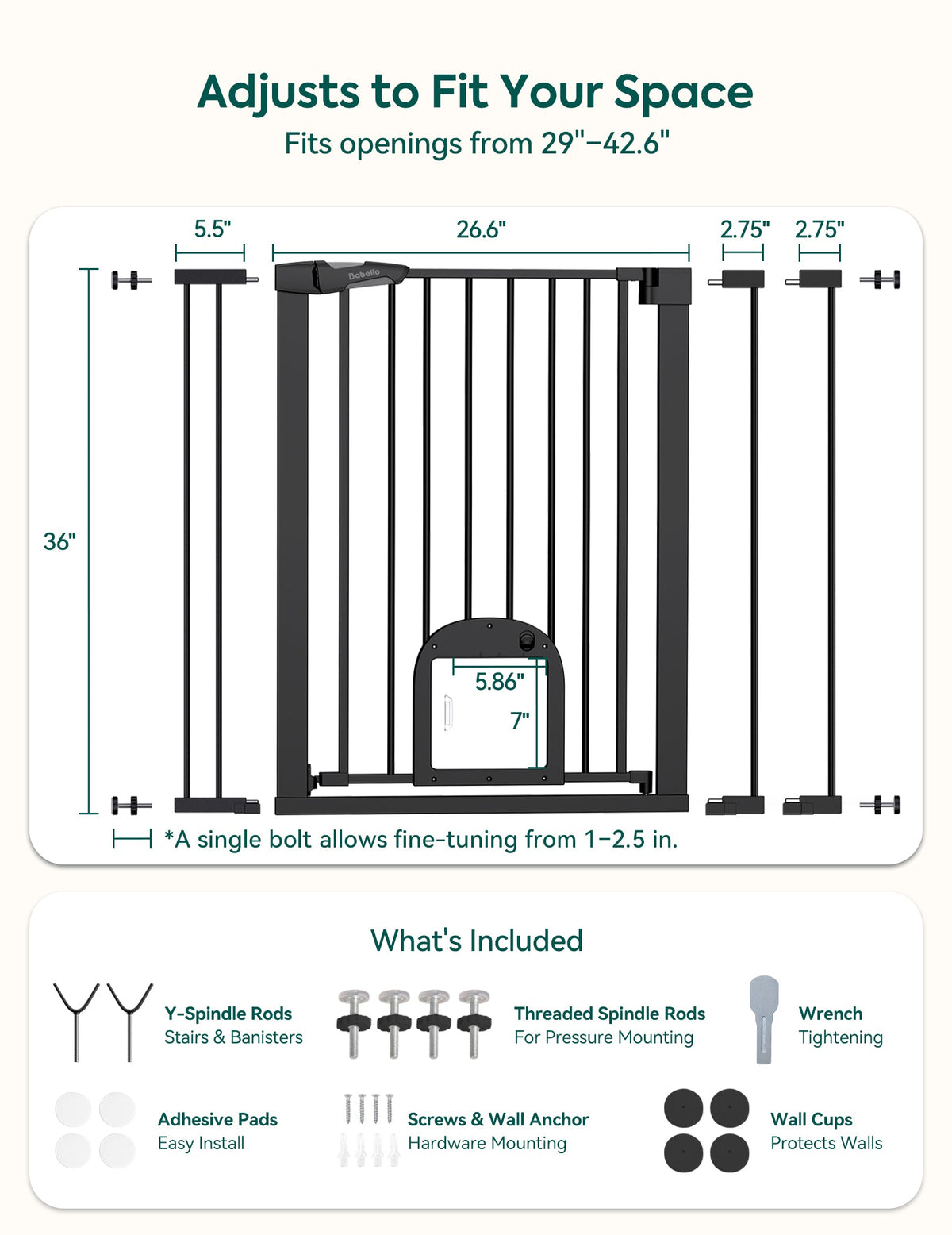 Walk-Through Pet Gate product image 22