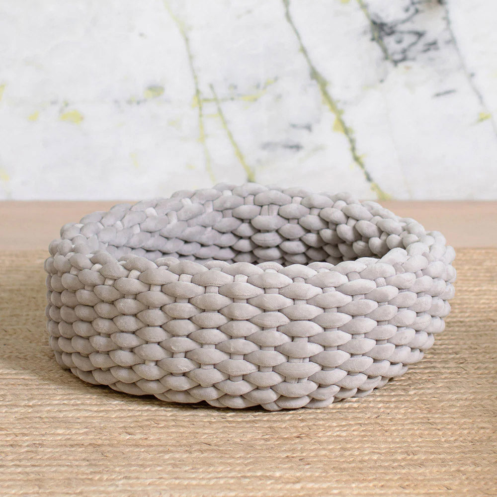 Handwoven Cat Nest Bed, Adjustable Velvety Knotted Design in Five Neutral and Earth-Tone Colors source image 23