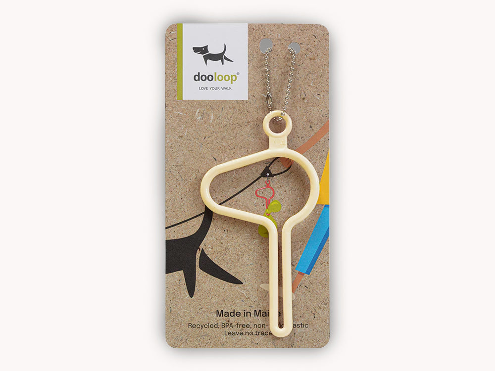 Hands-Free Dog Waste Bag Holder for Leashes and Backpacks, Recycled Plastic Clip in Eleven Colors source image 23