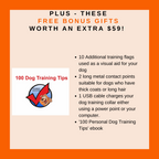 Rechargeable Electric Dog Fence System with Heavy-Duty Boundary Wire for One to Three Dogs and Large Yards source image 23