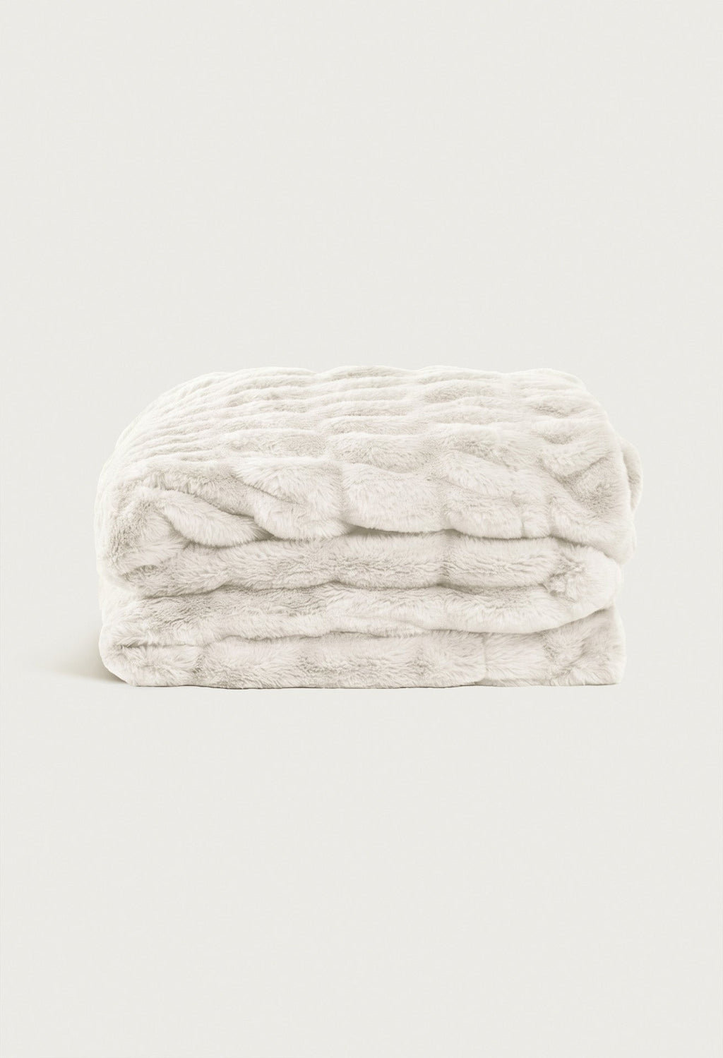 Ruched Faux-Fur Throw Blanket product image 23