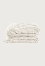 Ruched Faux-Fur Throw Blanket product image 23