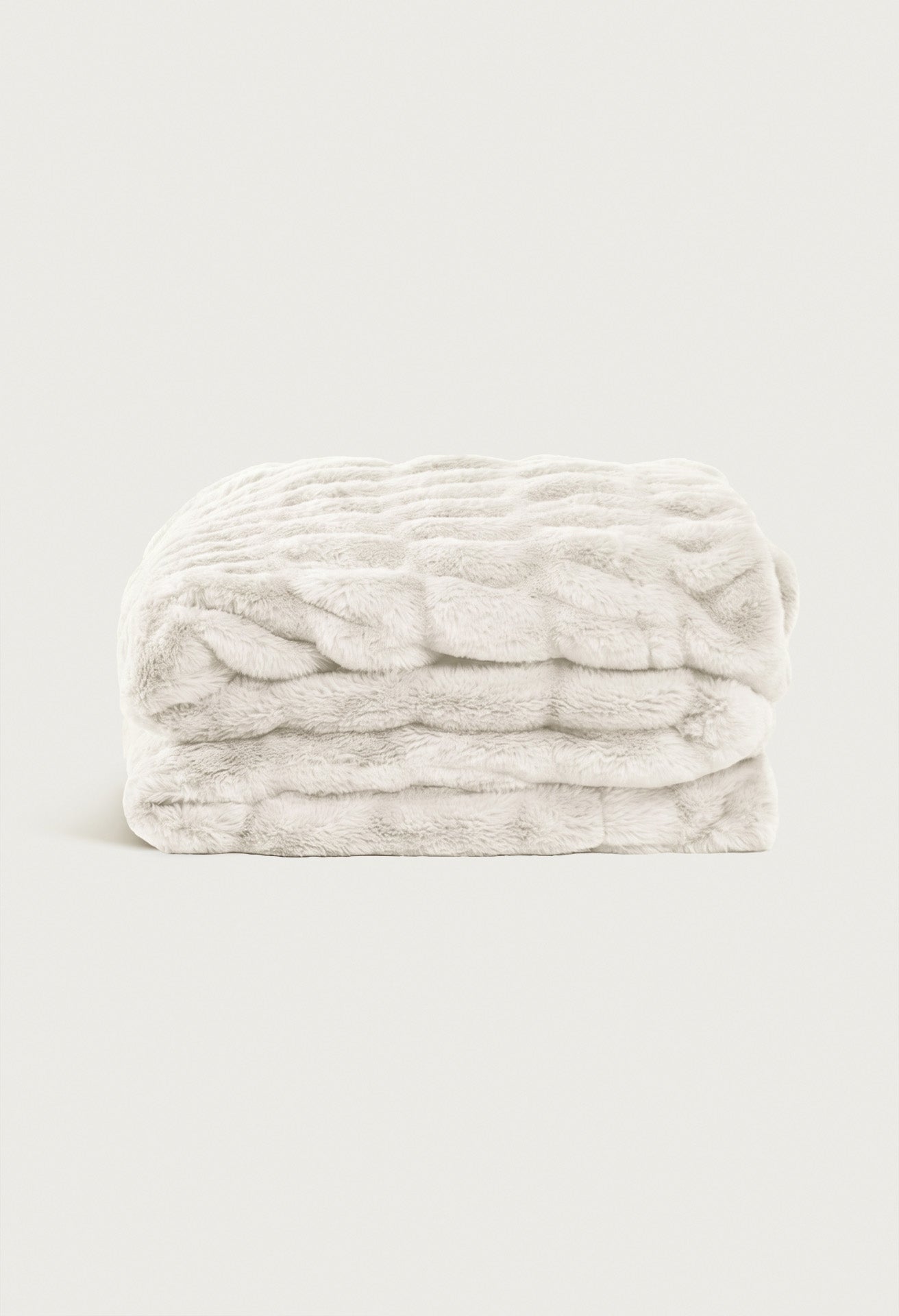 Ruched Faux-Fur Throw Blanket product image 23