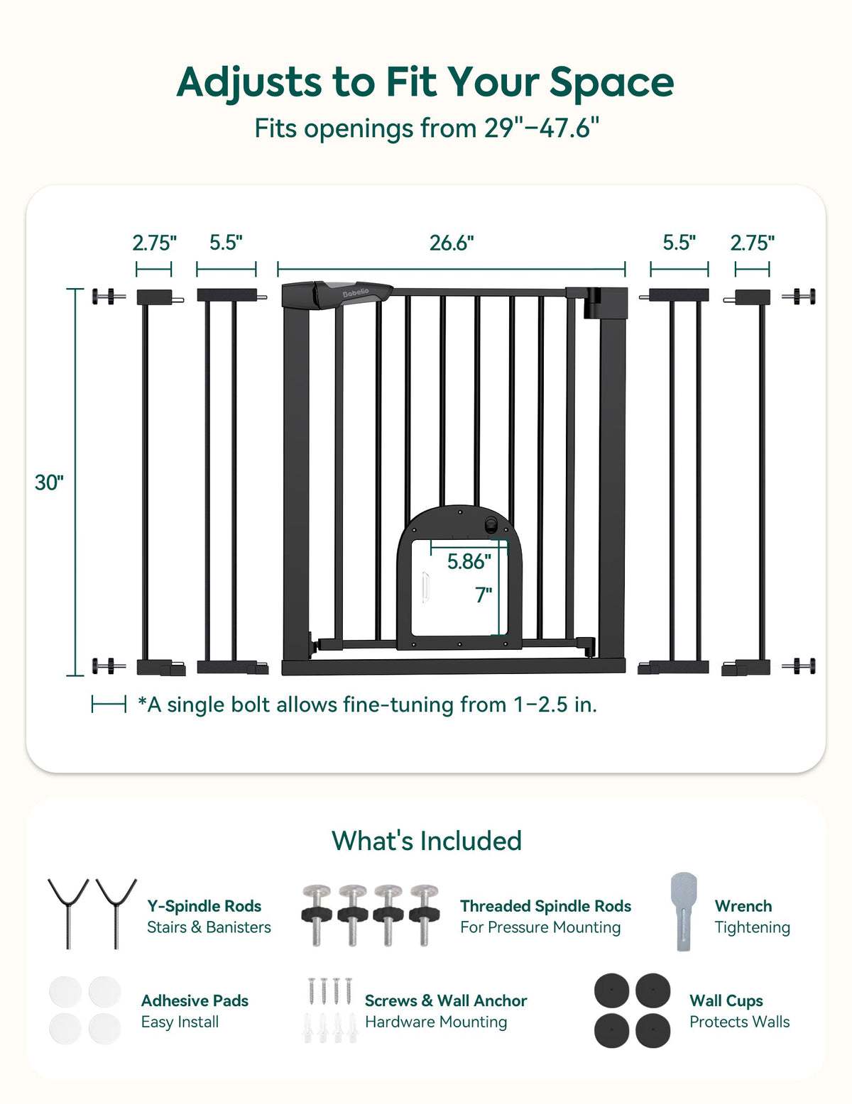 Walk-Through Pet Gate product image 23
