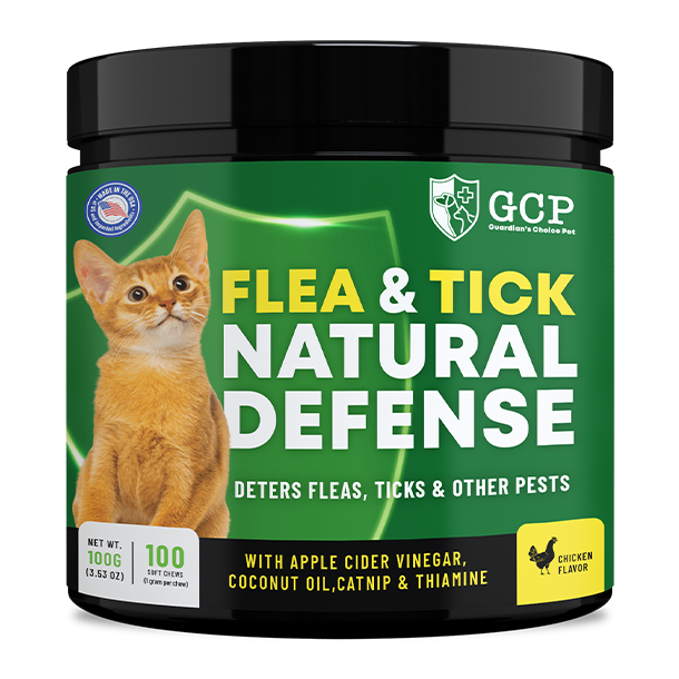 Cat Flea and Tick Support Chews, 1-Pack