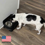 Elevated Mess-Proof Pet Feeding Station, Spill-Containment Design and Dishwasher-Safe Stainless Steel Bowls source image 25