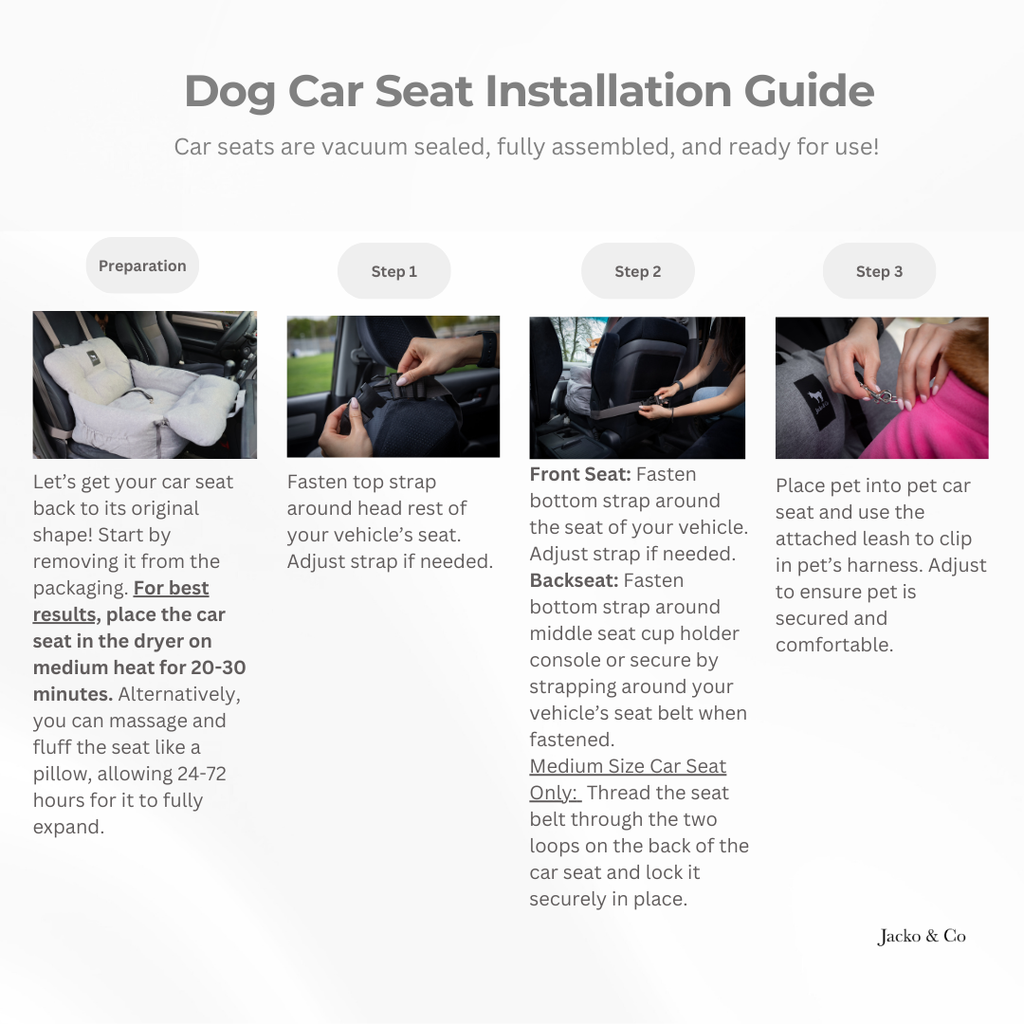 Pet Car Seat and Carrier for Dogs or Cats up to 25 lb, Water-Resistant Oxford Seat with Removable Cushion source image 25