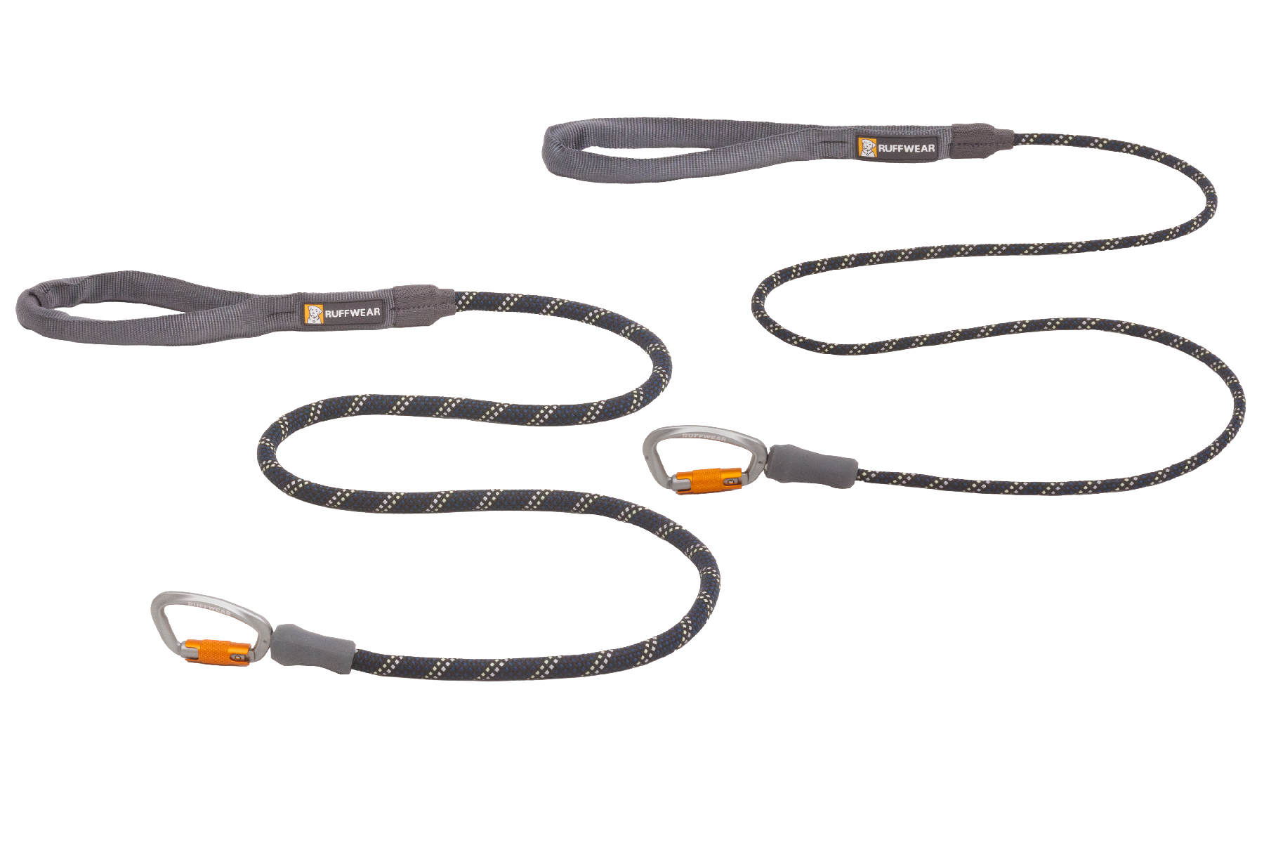 Reflective Rope Dog Leash for Everyday Walks, Auto-Locking Swivel Carabiner in Two Rope Diameters source image 25