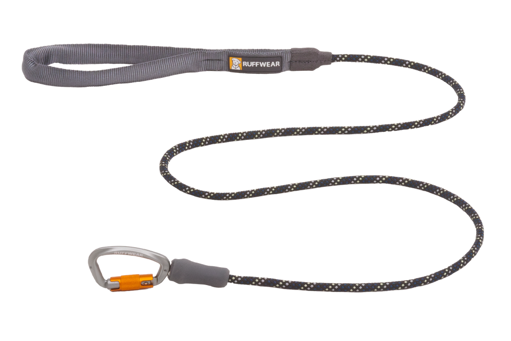 Reflective Rope Dog Leash for Everyday Walks, Auto-Locking Swivel Carabiner in Two Rope Diameters source image 26