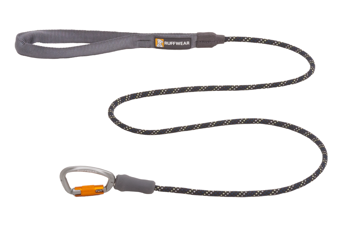 Reflective Rope Dog Leash for Everyday Walks, Auto-Locking Swivel Carabiner in Two Rope Diameters source image 26