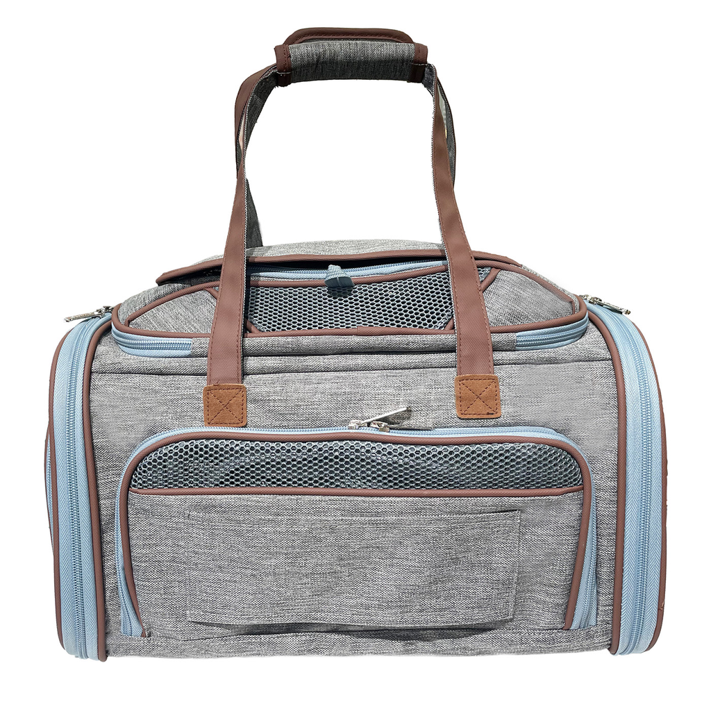 Expandable Soft-Sided Airline Pet Carrier, Two-Inch Taller Cabin for Ventilated and Secure Travel source image 27