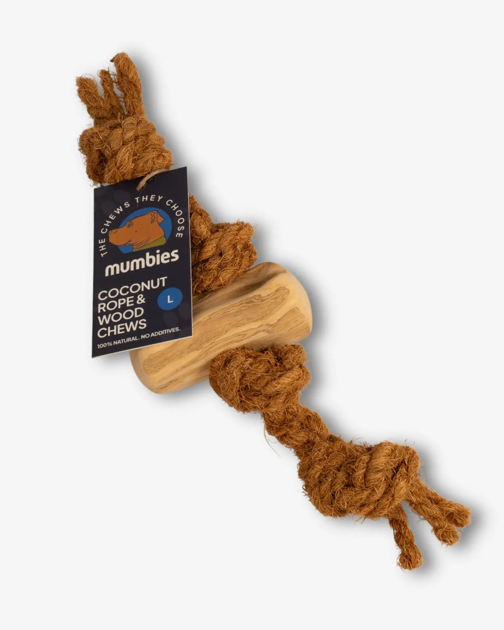 Coconut Rope and Coffee Wood Dog Chew Toy product image 27