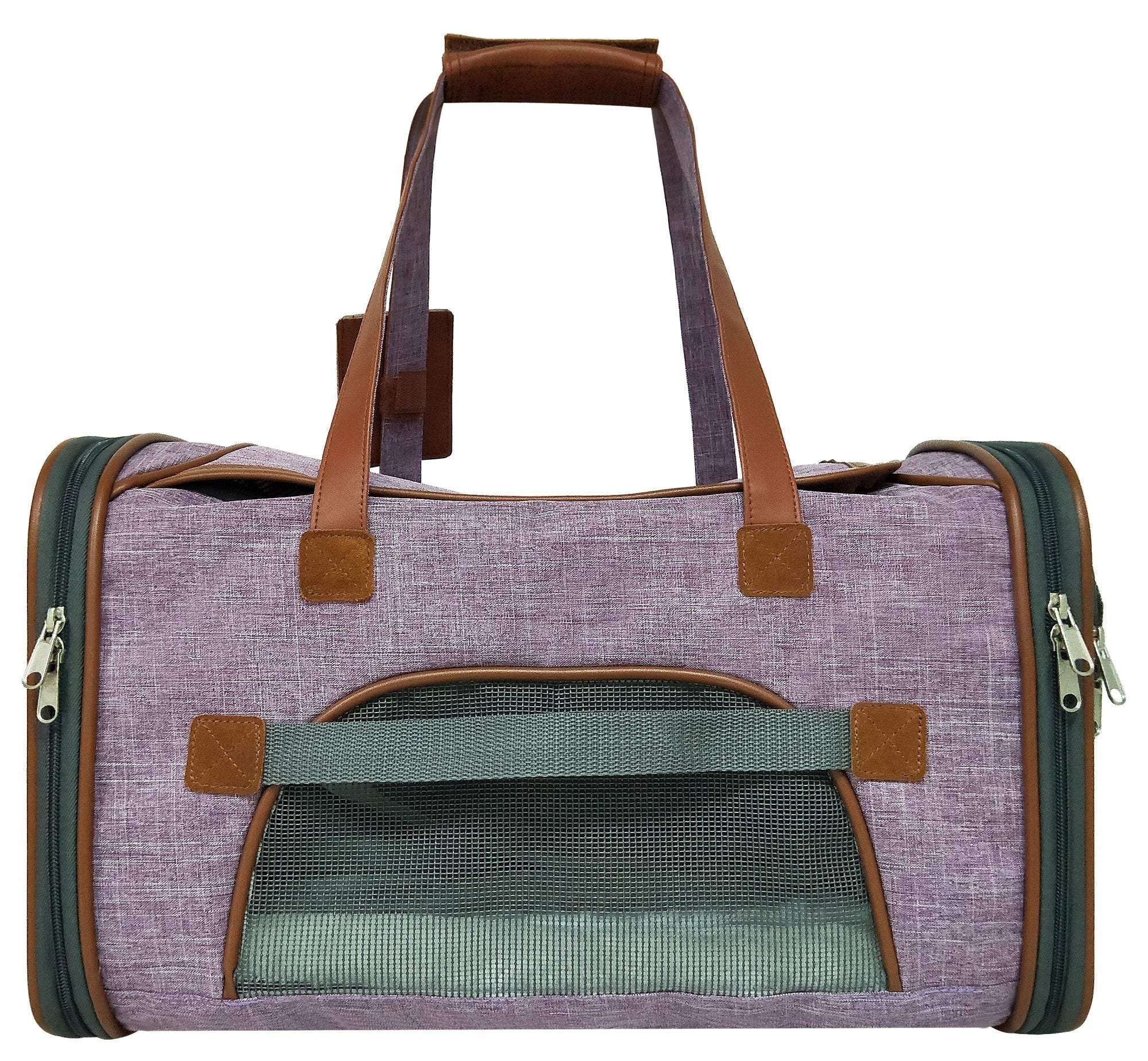 Soft-Sided Airline Pet Carrier for Cats and Small Dogs with Mesh Ventilation and Expandable Port product image 30