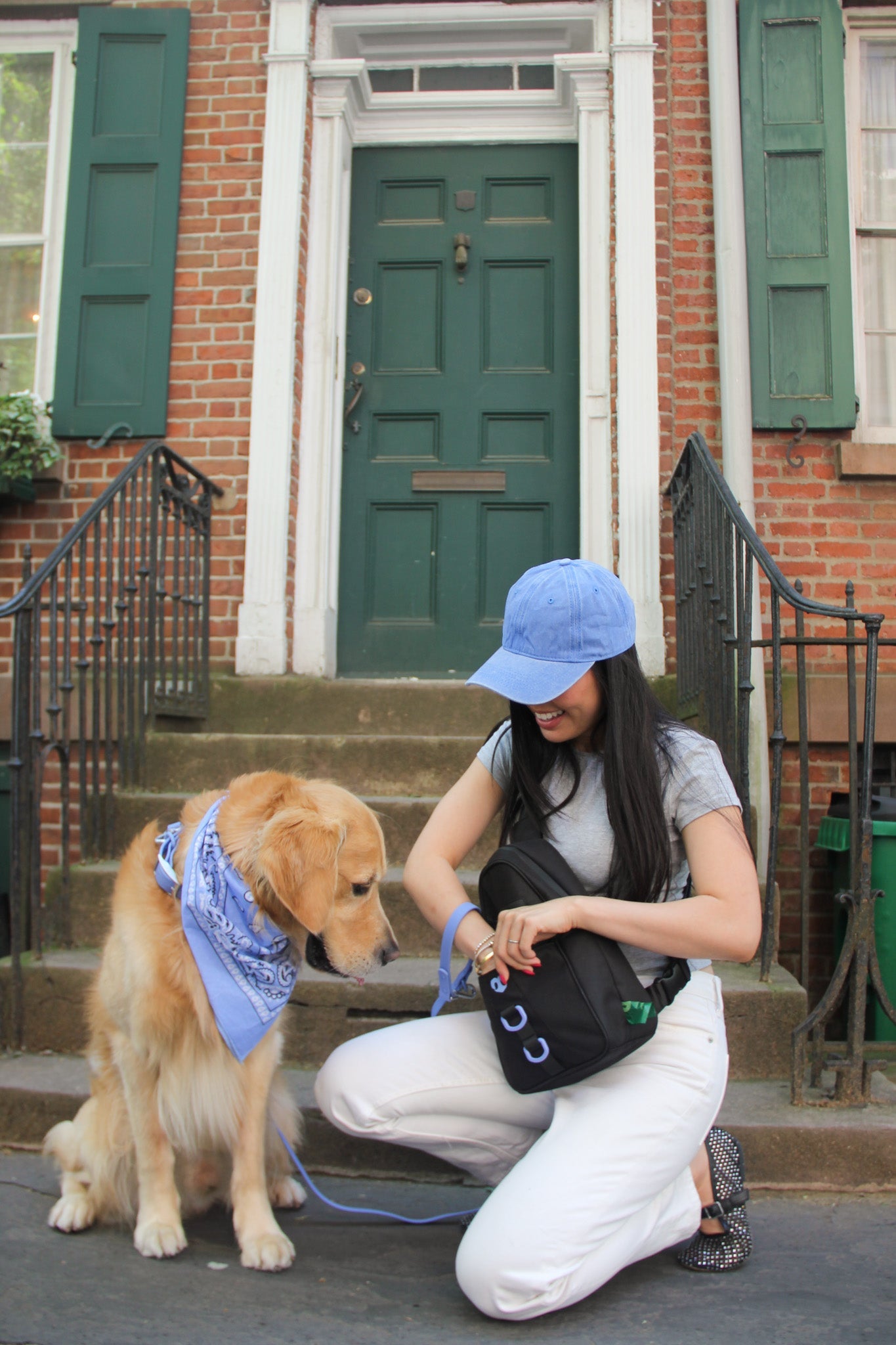 Waterproof Dog Walking Shoulder Bag, Organized Treat and Waste Storage for Training and Daily Outings source image 31