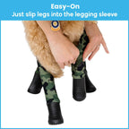 Waterproof Dog Boot Leggings for Winter Walks, Seam-Free TPE Paw Covers and Full-Leg Protection source image 33