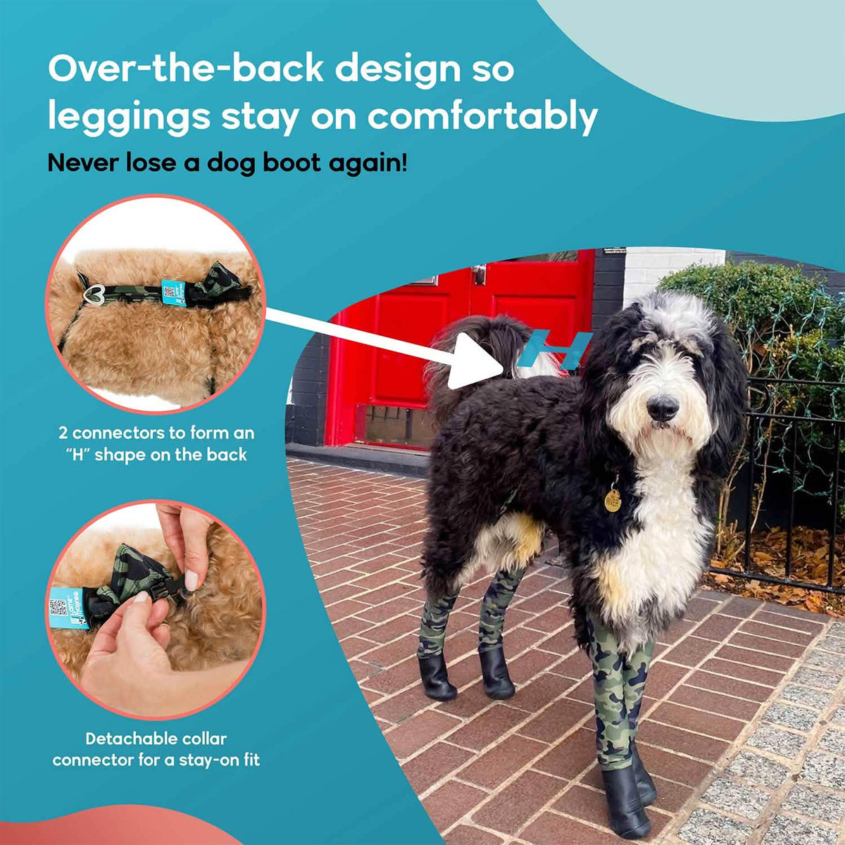 Waterproof Dog Boot Leggings for Winter Walks, Seam-Free TPE Paw Covers and Full-Leg Protection source image 35