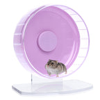 Super-Silent Hamster Exercise Wheel with Adjustable Height and Dual-Bearing Spinner in Four Sizes source image 35