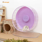Super-Silent Hamster Exercise Wheel with Adjustable Height and Dual-Bearing Spinner in Four Sizes source image 36
