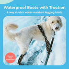Waterproof Dog Boot Leggings for Winter Walks, Seam-Free TPE Paw Covers and Full-Leg Protection source image 36