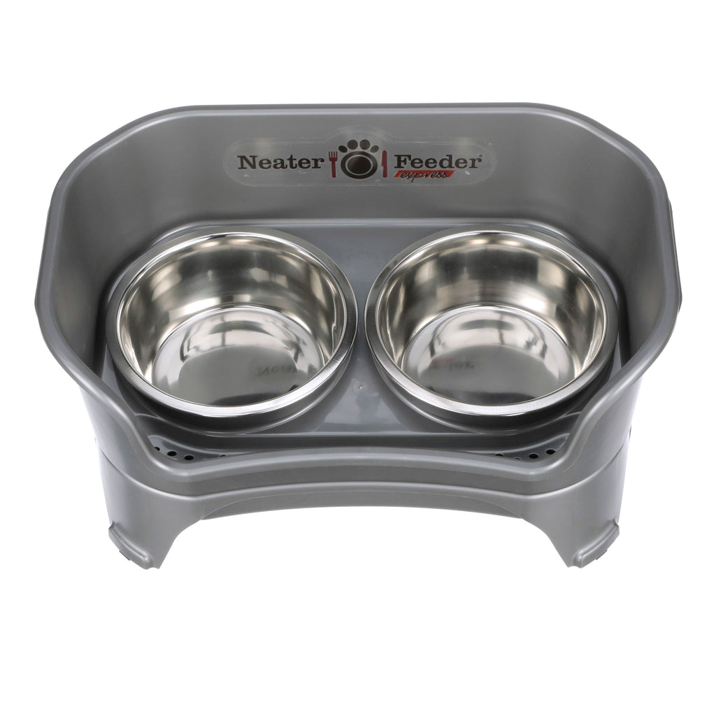 Elevated Mess-Proof Pet Feeding Station, Spill-Containment Design and Dishwasher-Safe Stainless Steel Bowls source image 36